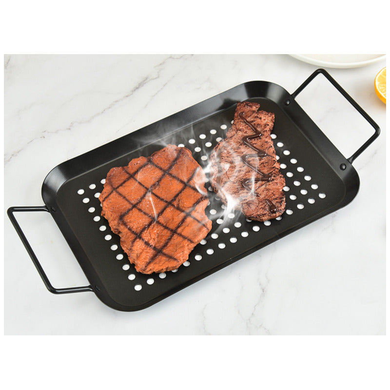 Plancha Grill Bandeja Asado Cocina Verduras Pescado Norplat