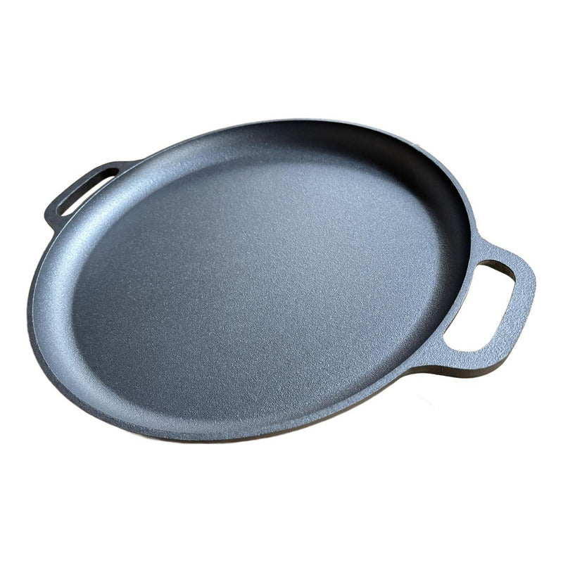 Molde Pizza 34cm Pizzera Argentina Hierro Fundido - Norplat
