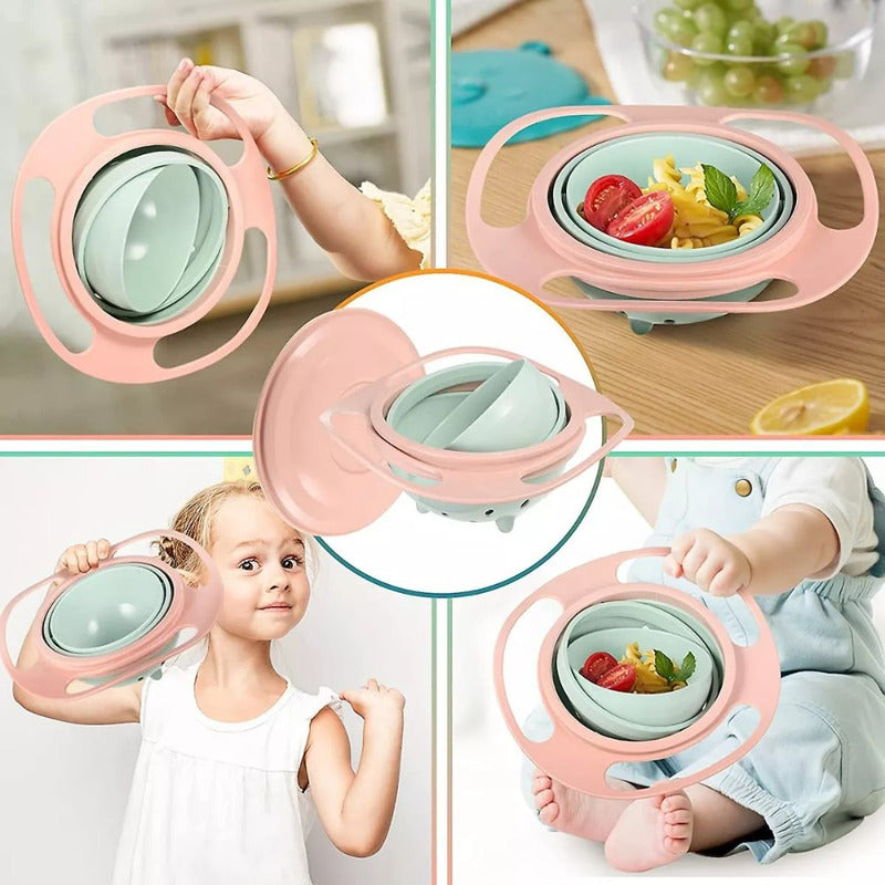 Plato Para Bebe Bowl Antiderrame Guagua Antivuelco - Norplat