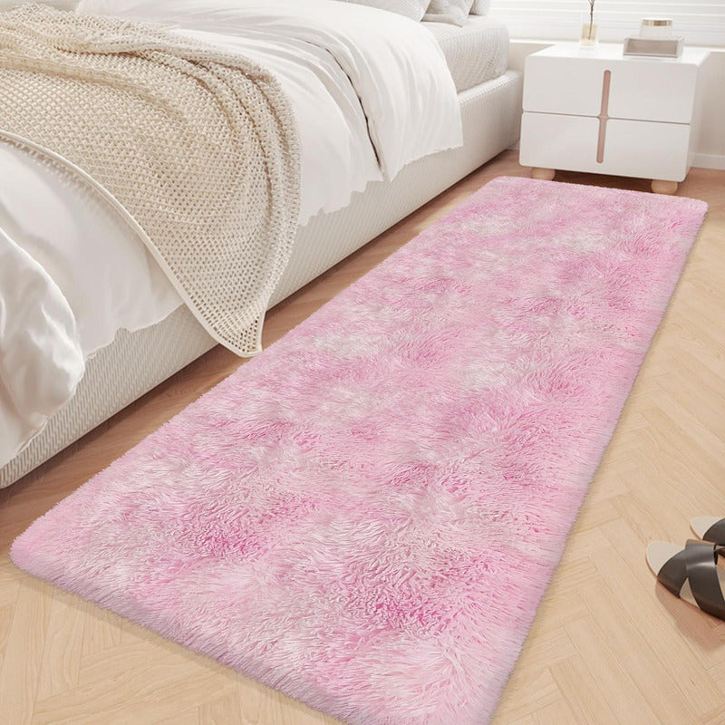 Alfombra Bajada De Cama Peluda 160x60cm 3cm Suave - Norplat