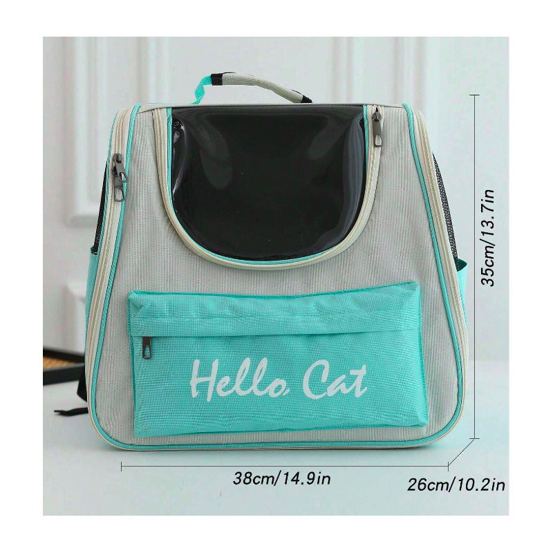 Norplat Mochila Transportador Viaje Mascota Bolso Gato Perro