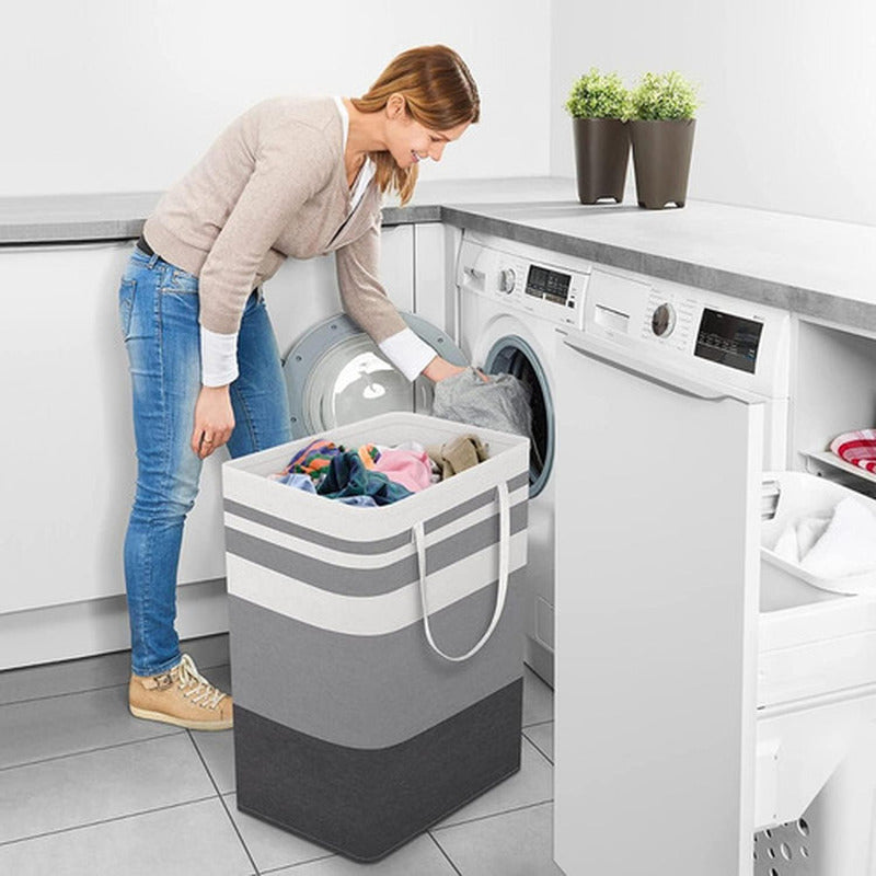 4 Cesto Grande Ropa Sucia Y Lavandería Plegable - Norplat