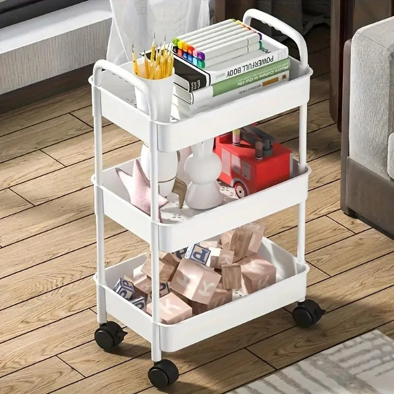 Carrito Carro Organizador Ruedas Multiuso 3 Niveles Norplat