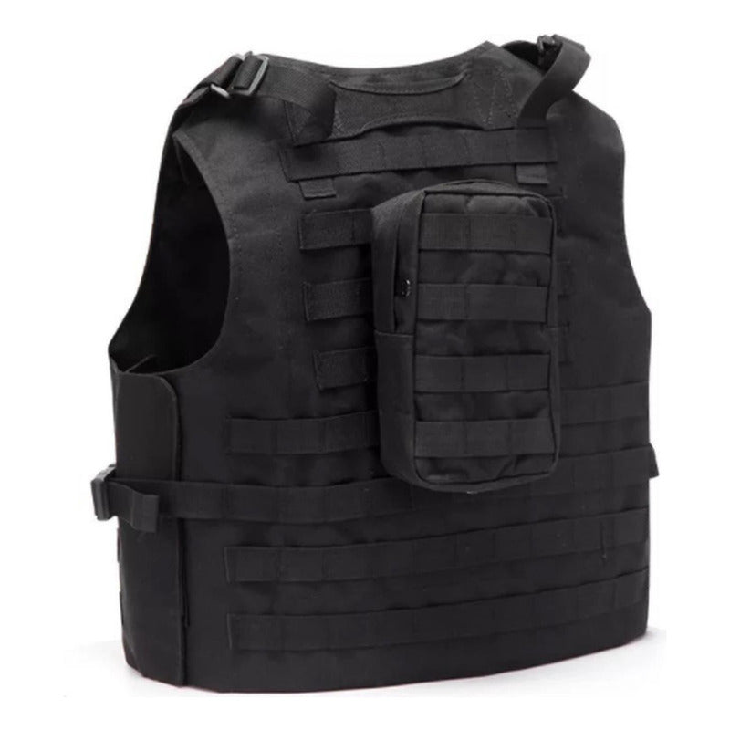 Chalecos Tacticos Norplat Chaleco Tactico Ajustable Molle Negro L