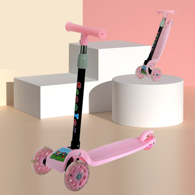Scooter Rebelde Kids Con Luces Para Niños / Niñas
