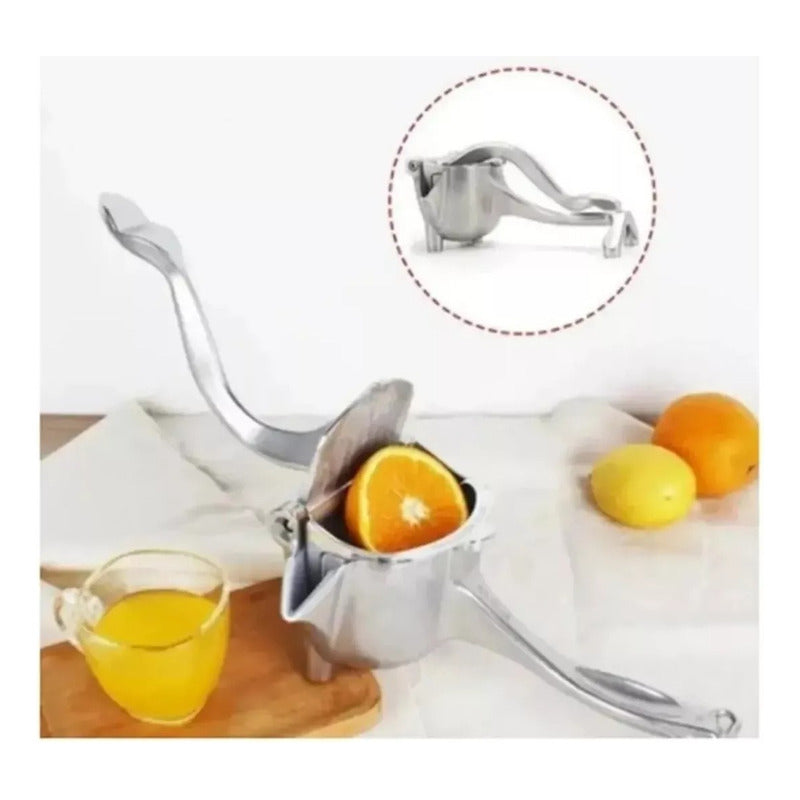 Exprimidor Naranjas Limon Extractor Manual Jugo Fruta Cukin Gris