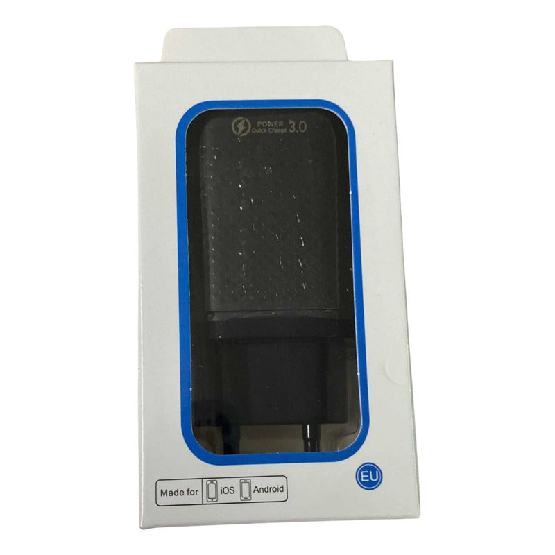Enchufe Cargador De Viaje Qc3.0 3.1a De Pared 4 Usb 60 W