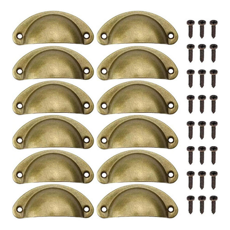 Set 12 Tiradores Para Muebles Cocina Cajón Manilla - Norplat