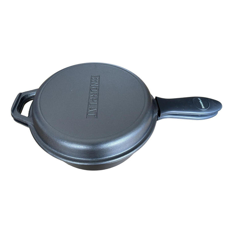 Dutch Oven Norplat Ø26cm 2 Sartenes Hierro Fundido + 2 Grip