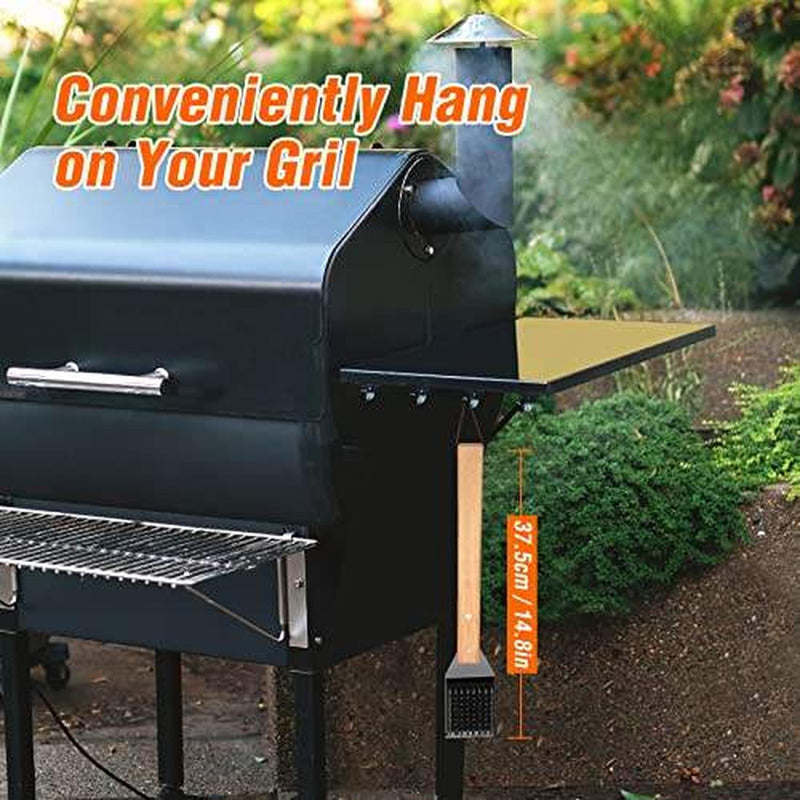Cepillo Limpia Parrilla Norplat Xl Limpiador De Asado