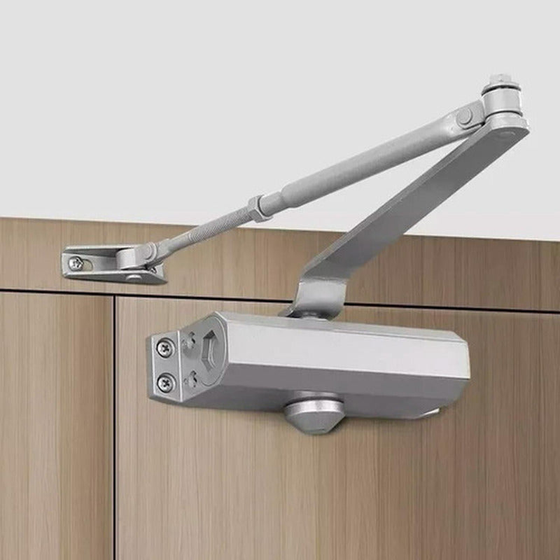 Cierre Automatico Puerta Brazo Hidraulico 45-65kg - Norplat