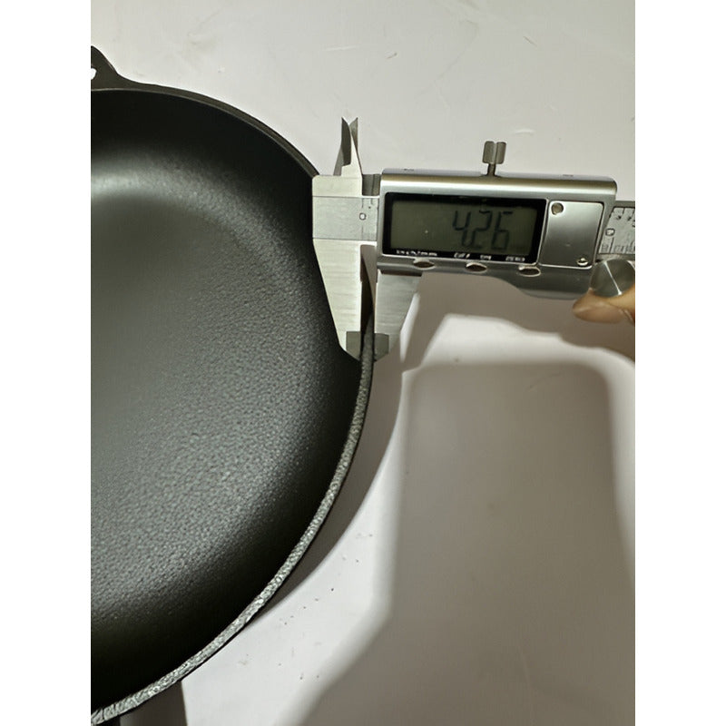 Sarten Hierro Fundido Norplat 24cm Mango Madera Sin Bpa Pfoa