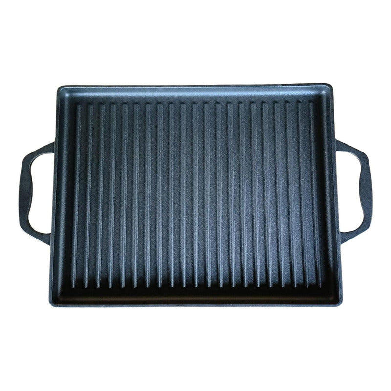 Plancha Hierro Fundido Menaje C/ Azas Hierro Fundido Norplat