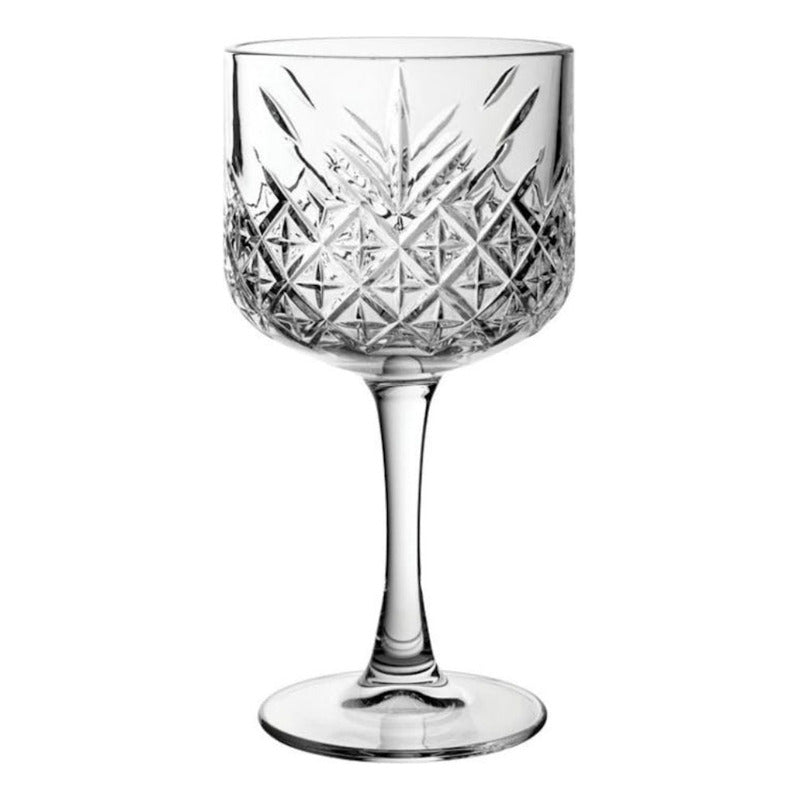 Set 6 Copas Tallada Vino Cocktail Agua Vintage 500ml - Cukin