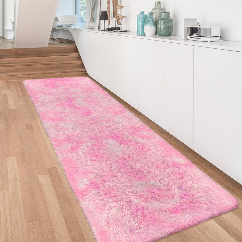 Alfombra Bajada De Cama Peluda 160x60cm 3cm Suave - Norplat