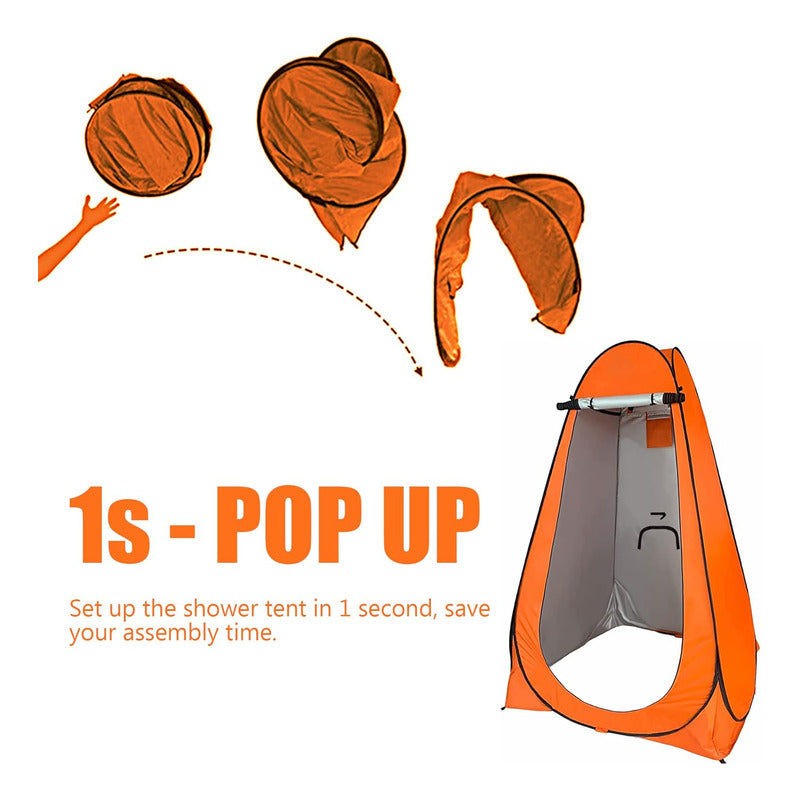 Norplat Carpa Vestidor Portatil Camping Ventana Ducha Baño