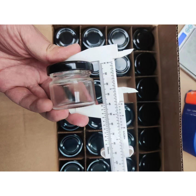 Frasco Conservero 28 Cc Con Tapa Metálica Pack X64u - Cukin