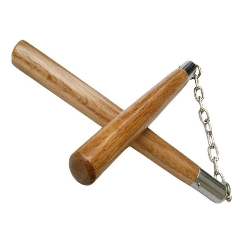 Nunchaku Muchaco Linchaco De Madera Con Rodamiento - Norplat