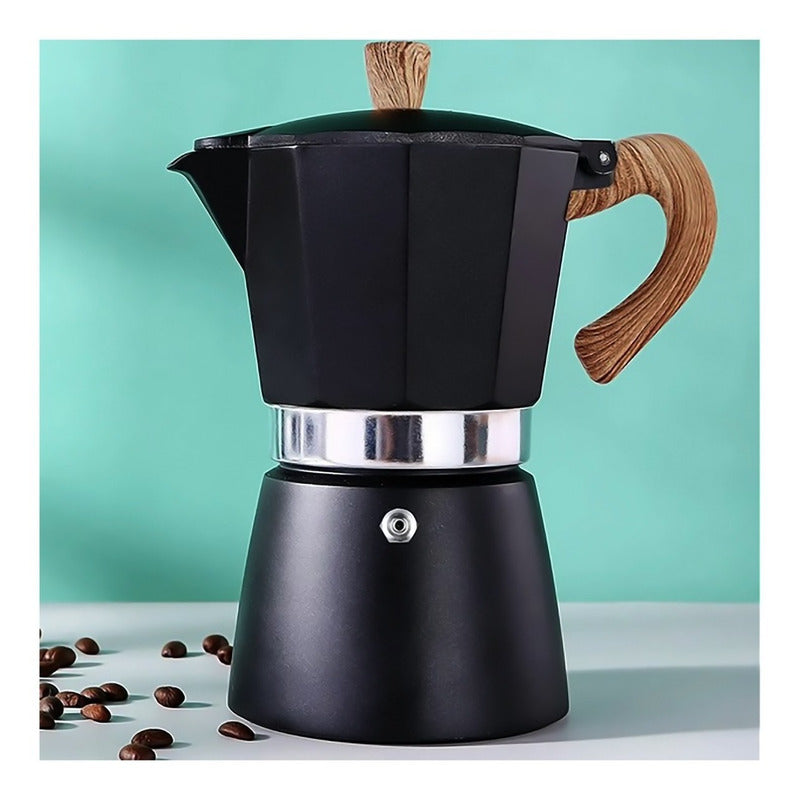 Cafetera Espresso Italiana De Diseño Premium 6 Tazas Cukin