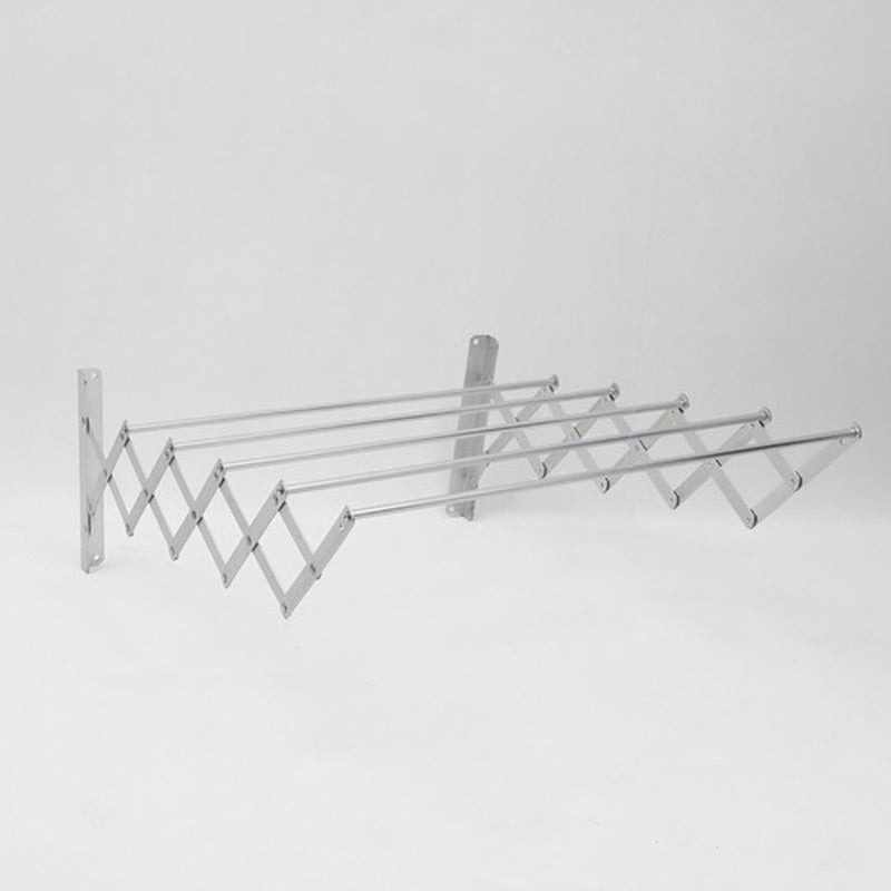 Tendederos Ropa Plegable Extensible Pared Colgador Norplat