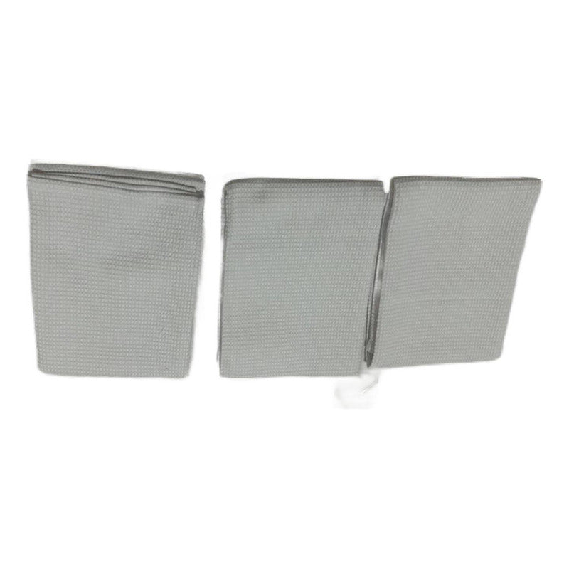 Set 3 Huasca Paño De Cocina Repasador Gastronomico - Norplat Blanco