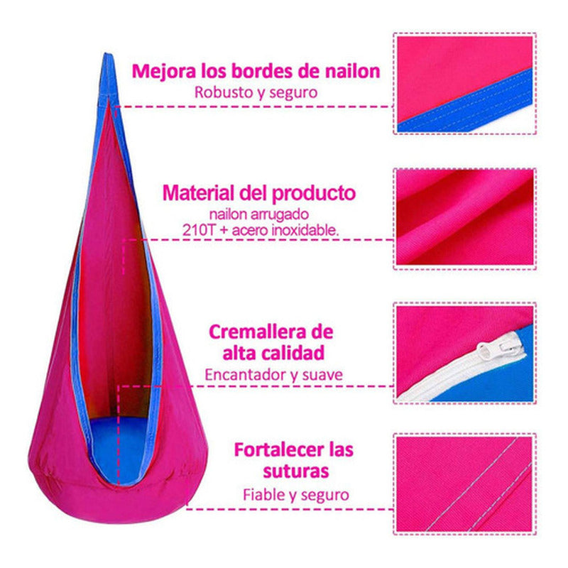 Columpio Sensorial Hamaca Colgante Niños + Cojín - Norplat
