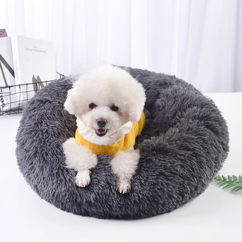 Cama Mascotas Perros Grandes Antiestres 90cm Talla Xxl - Wuf