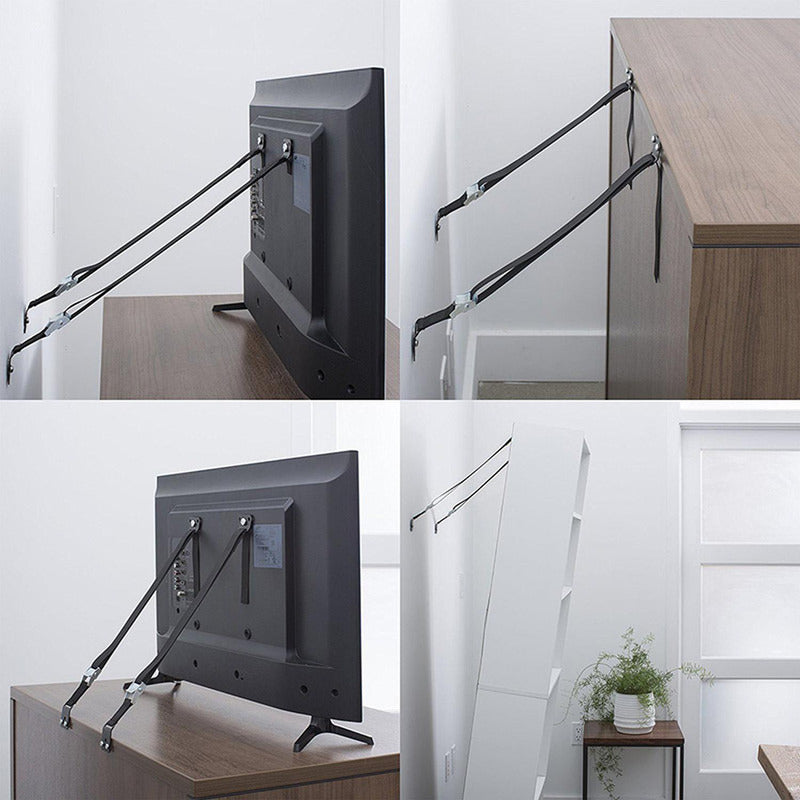 Correas De Seguridad Soporte Televisores Y Muebles - Norplat