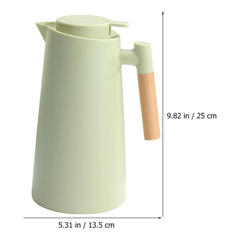 Jarra Termica Norplat 1 Litro Vidrio Aislante Calor Frio