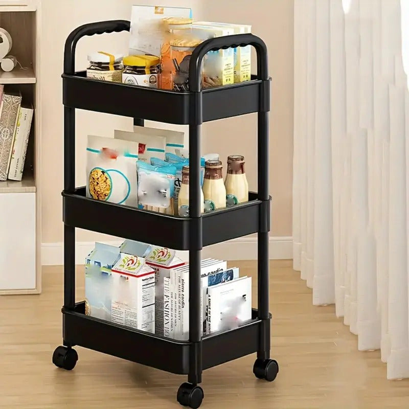 Carrito Carro Organizador Ruedas Multiuso 3 Niveles Norplat