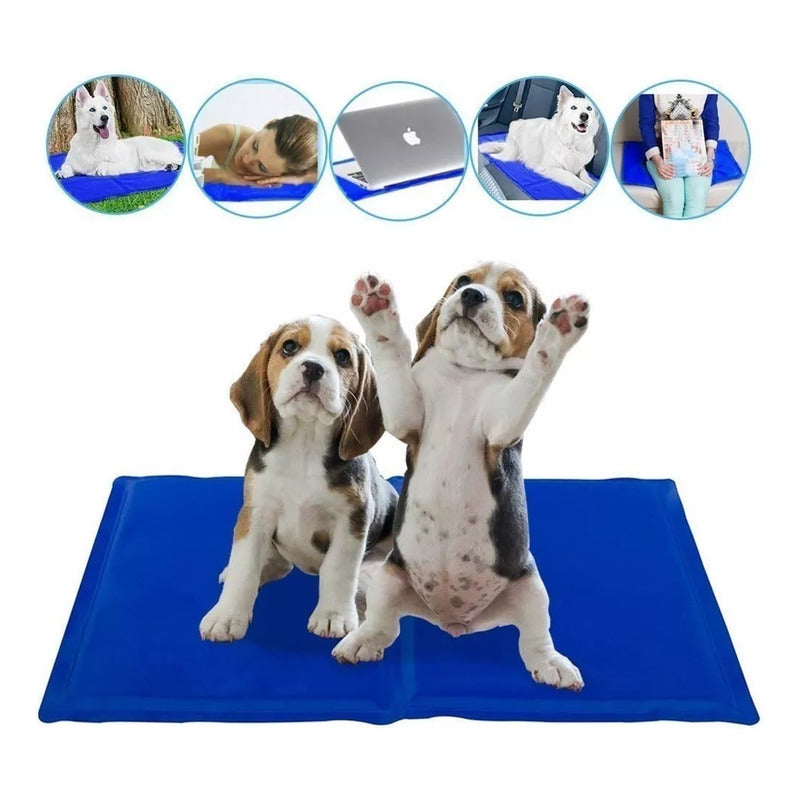 Manta De Gel Frio Refrescante 90x50cm L Perros Gatos Norplat