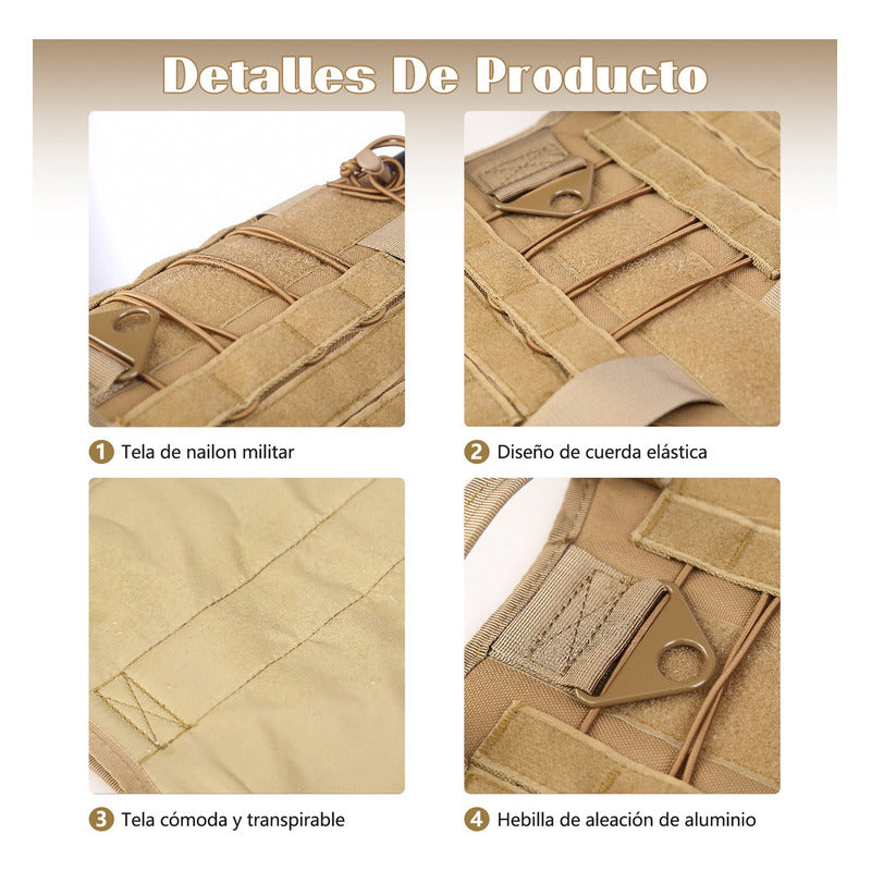 Arnés Para Perro - Táctico Con Forma De Coraza - Norplat