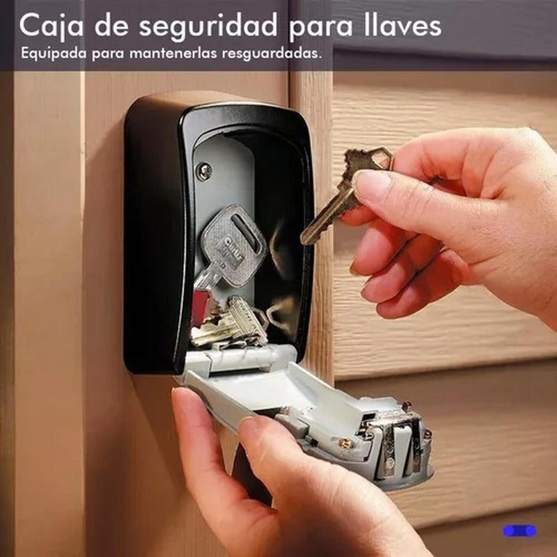 Caja Fuerte Caja Guarda Llaves Combinacion Exterior Norplat