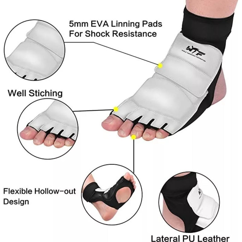 Almohadillas De Pie Empeine Protección Taekwondo - Norplat
