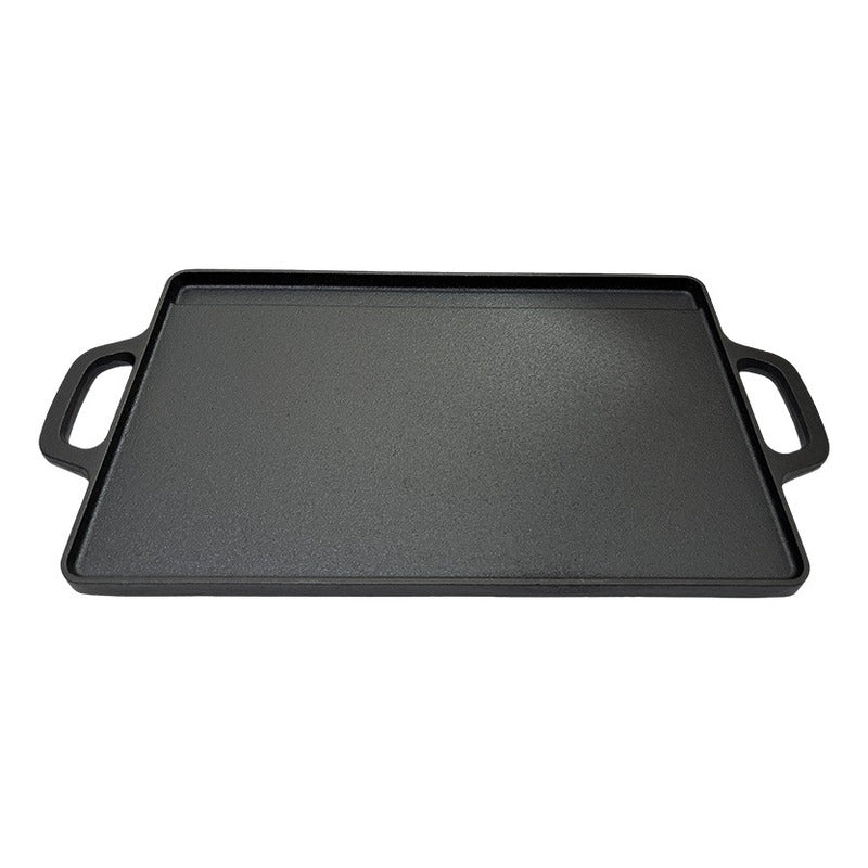 Plancha Churrasquera Norplat Hierro Fundido 2en1 45x22x1.5cm