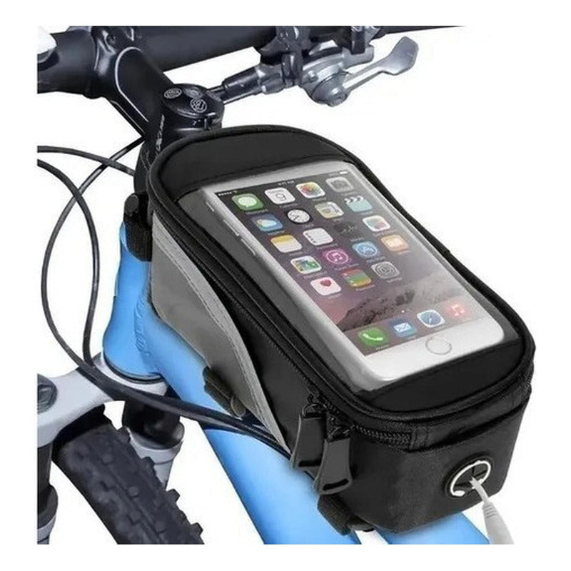 Alforja Bolso Delantero Bicicleta Porta Celular Gps Norplat