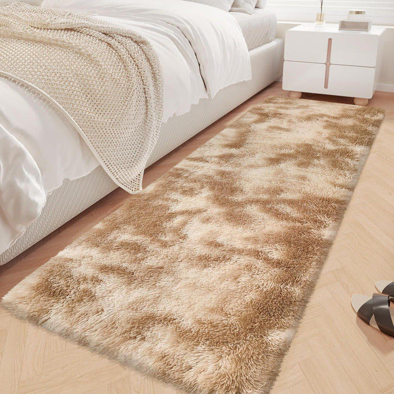 Alfombra Bajada De Cama Peluda 160x60cm 3cm Suave - Norplat