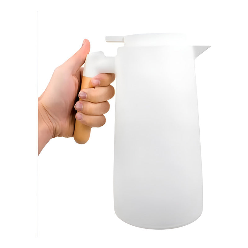 Jarra Termica Norplat 1 Litro Vidrio Aislante Calor Frio