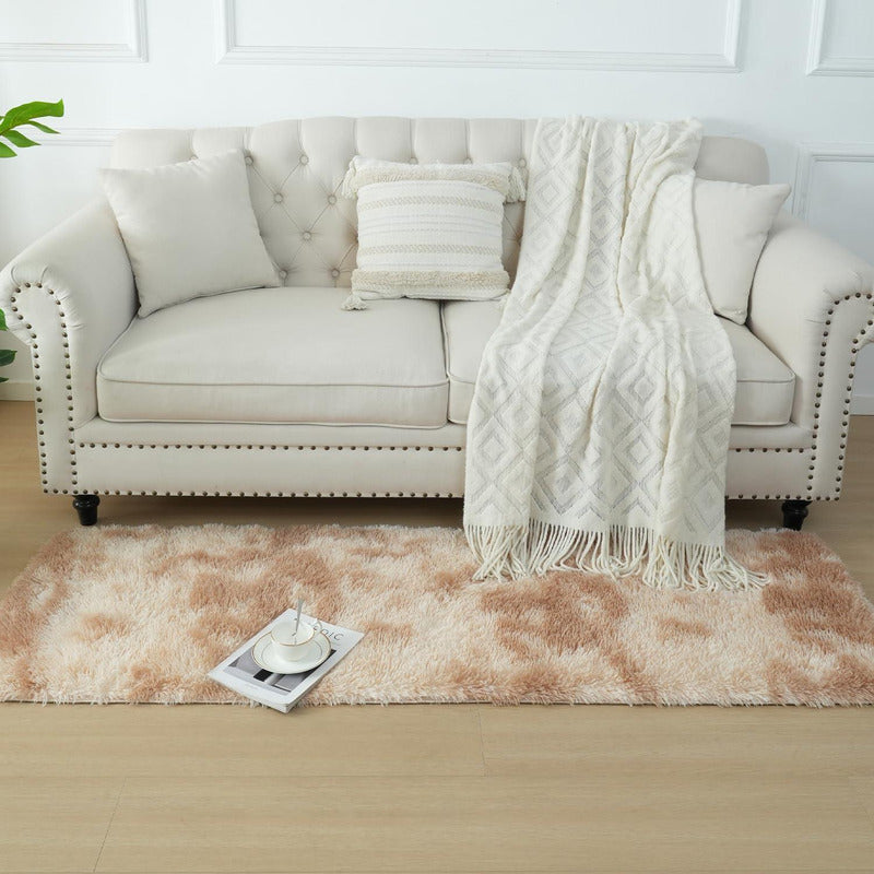 Alfombra Bajada De Cama Peluda 160x60cm 3cm Suave - Norplat