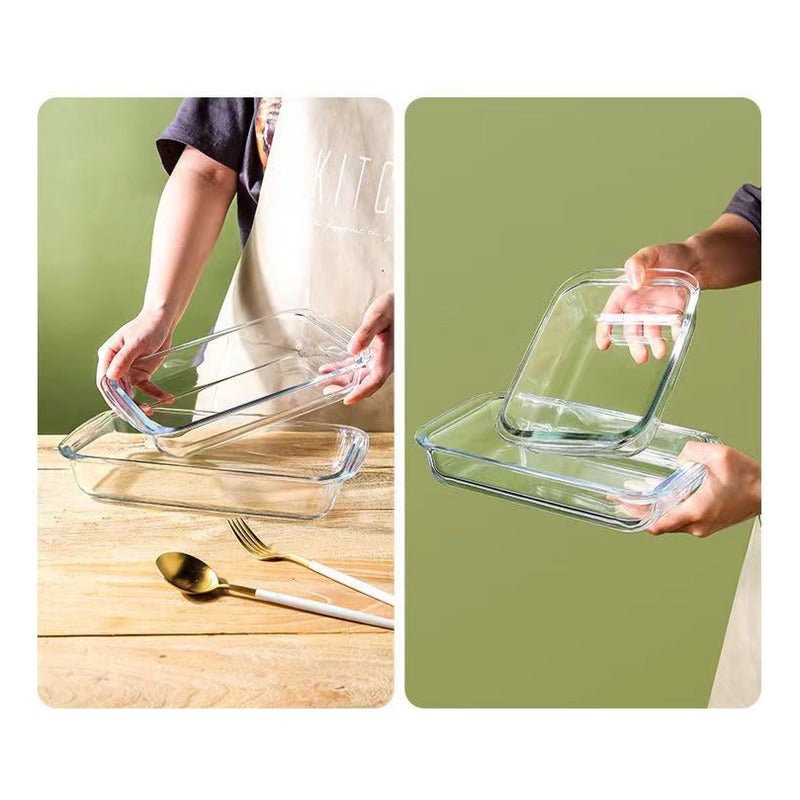 Pack De 2 Fuentes Rectangulares Pequeño Y Mediano - Norplat