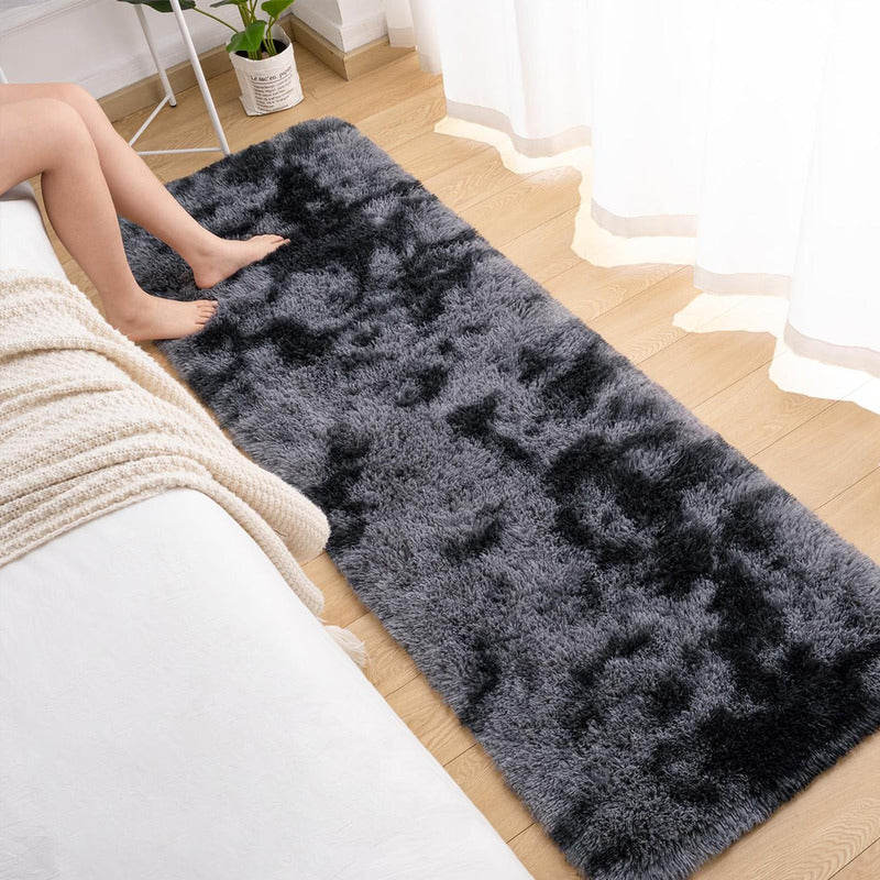 Alfombra Bajada De Cama Peluda 160x60cm 3cm Suave - Norplat