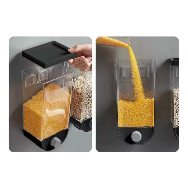 Dispensador Cereal Grano Dulce Frutos Secos Pared 1l Norplat