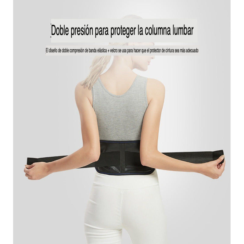 Cinturon Lumbalgia Dolor Artrosis Artritis Turmalina Norplat