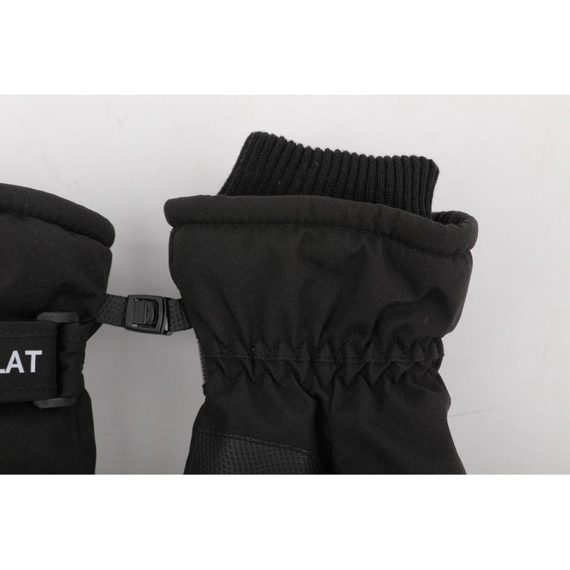 Guantes Térmicos Invierno Ski Nieve Pantalla Táctil Norplat Negro - L