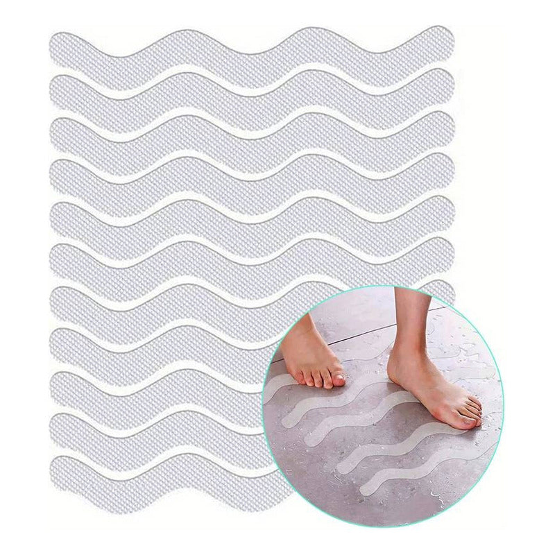 Pegatinas Norplat Antideslizantes Para Ducha Tina + Espatula