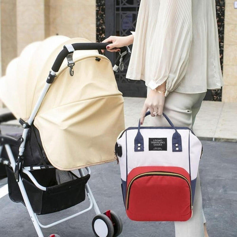 Mochila Pañalera Bebé Mamá Bolso Maternal - Norplat