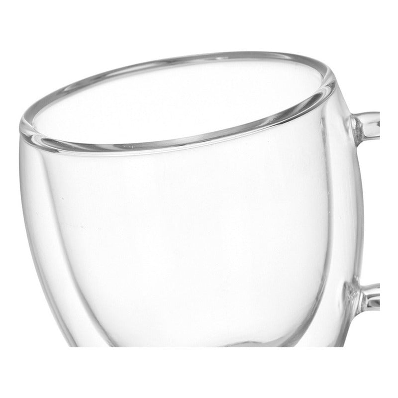 Taza Cafe Doble Pared 150ml Frio Caliente - Cukin