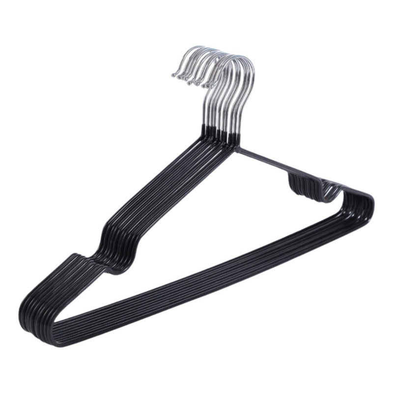 Ganchos Colgadores De Ropa Set 10u Antideslizante Engomados