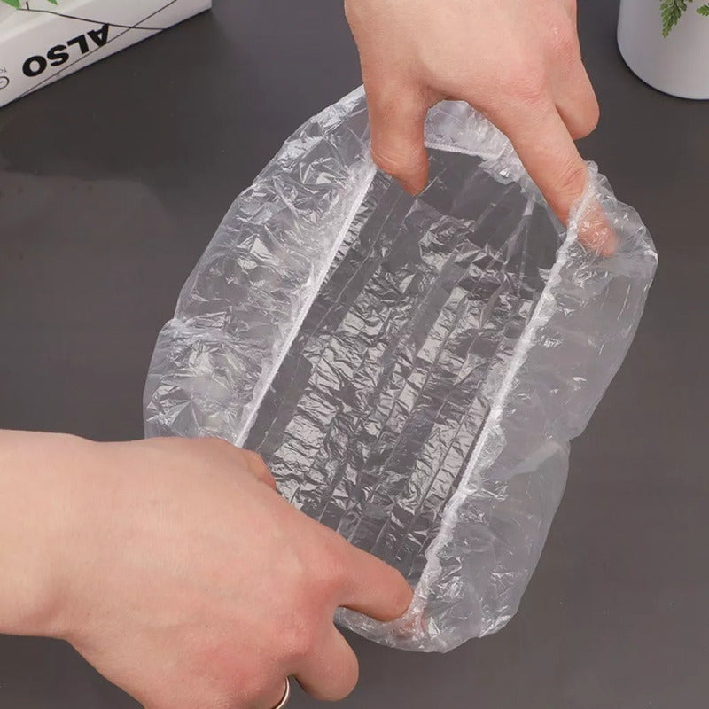 Gorro Desechable De Ducha Transparente (100 Unidades ) - Ome
