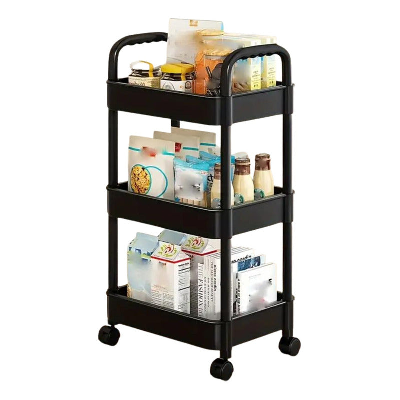 Carrito Carro Organizador Ruedas Multiuso 3 Niveles Norplat
